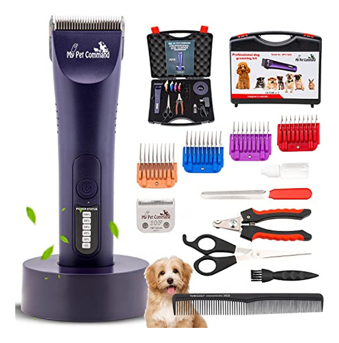 Professional Dog Grooming Clippers Thick Coats Cordless...