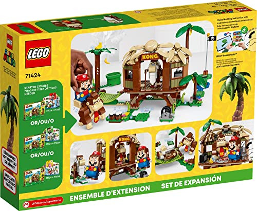 Set De Expansión Lego Super Mario Donkey Kong Tree House 714