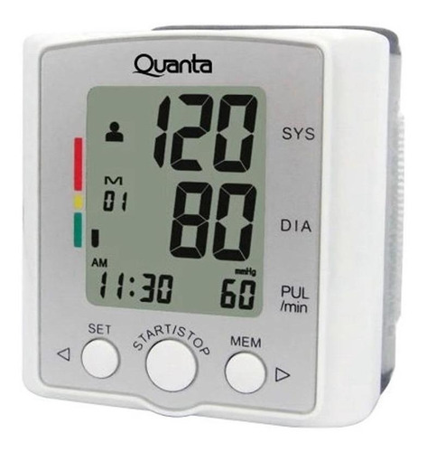 Aparelho medidor de pressão arterial digital de pulso Quanta QTMPA15