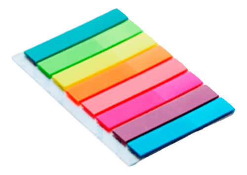 Señaladores Autoadhesivos 8 Colores Neon 20 Hojas Ibi Craft Color 065017