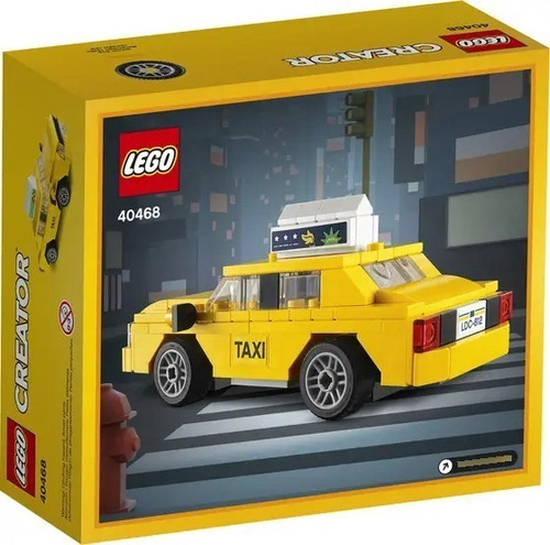 Lego Creator Taxi Amarillo 40468 - 124 Pz To