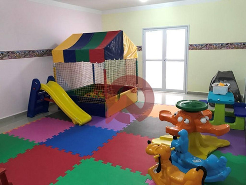 Imagem 9 de 25 de Apartamento Com 3 Dormitórios À Venda, 104 M² Por R$ 450.000,00 - Tupi - Praia Grande/sp - Ap2586