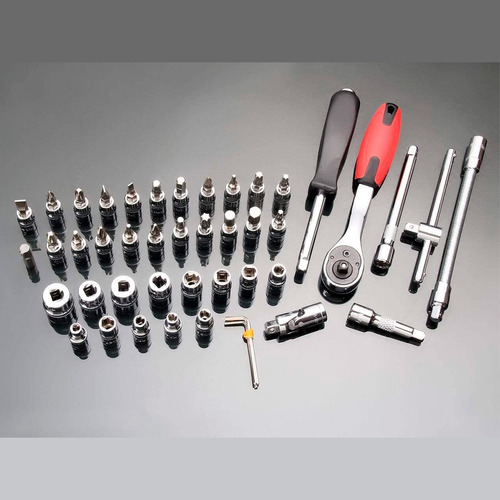 Imagen 4 de 6 de Caja De Herramientas Lumax De 46 Piezas Dados Y Puntas