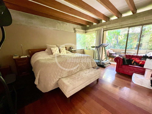 Moderna Y Exclusiva Casa En Cond Los Almendros 4 Dorm Piscin