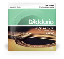 Comprar Encordoamento D´addario Violão Aço 012 Bronze 85\u002F15 Ez920