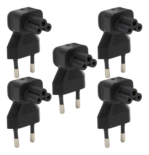 Convertidor De Adaptador De Corriente Iec320 C5, 5 Piezas, C