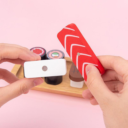 // Juego De Sushi De Madera Juego De Alimentos Para Niños