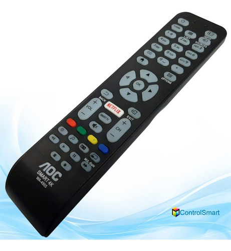 Imagen 2 de 3 de Control Aoc Smart Tv (nuevo)