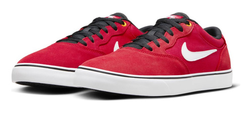 Tenis Skateboarding Nike Sb Chron 2 Rojo