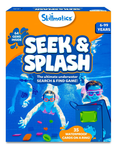 Skillmatics Seek & Splash Juo De Búsqueda Y Búsqueda Subac