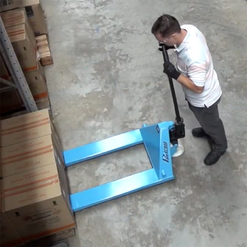 Imagem 5 de 7 de Transpalete Paleteiro 3 Ton 680mm Roda Nylon Paletrans