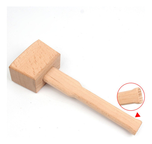 Mazo De Madera Con Mango, Mazo De Carpintero Para