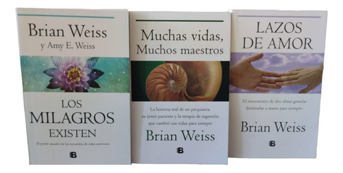 Pack De Brian Weiss, De Brian Weiss., Vol. 1. Editorial Ediciones B, Tapa Blanda, Edición 1era En Español