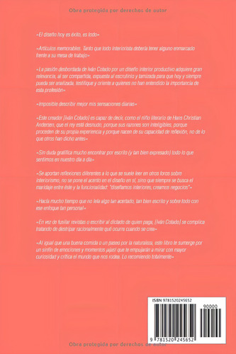 Un Lustro De Hinteriorismo, De Cotado, Iván. Editorial Independently Published, Tapa Pasta Blanda, Edición 1 En Español, 2017