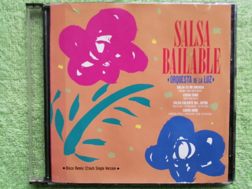 Eam Cd Maxi Orq D La Luz Salsa Bailable 1990 Remixes Japones