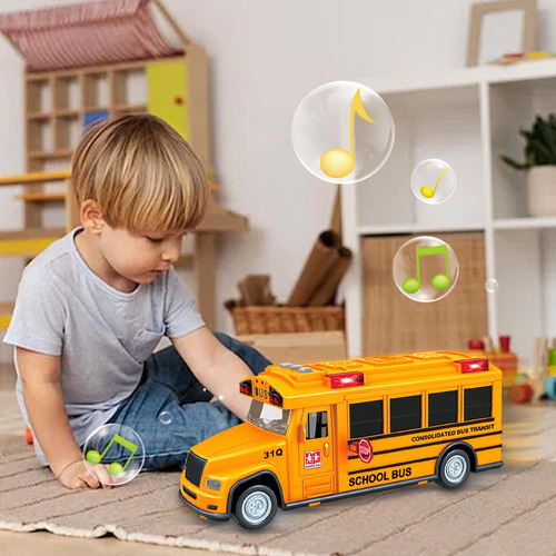 Coche De Juguete Para Autobús Escolar Juguete Para Autobús E