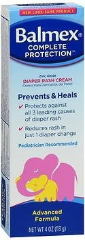 Balmex Diaper Rash Cream 4 Oz Paquete De 3