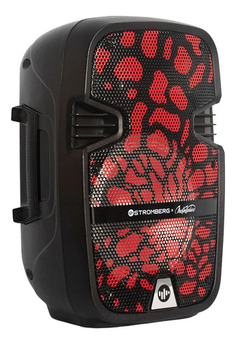 Parlante Portatil Stromberg Veil Bluetooth C/bateria Aux Mic Color Rojo