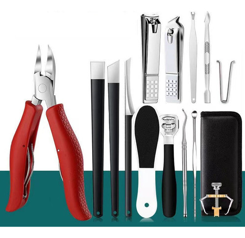 Navidad Juego De Cuchillos Para Pedicura, Kit Para Cortar