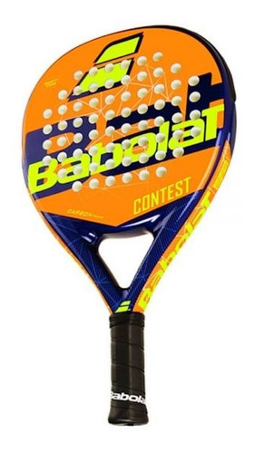 Raqueta de pádel Babolat Contest 2017 color azul/naranja