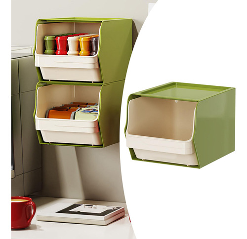 Casa De Paquetes De Té Case De Exhibición Verde