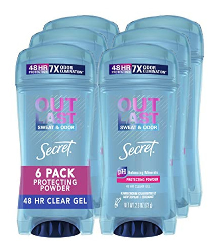 Secret Desodorante Antitranspirante Para Mujer, Aroma A Polv