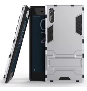 Funda Iron Case Para Sony Xperia Xz F8331 Con Cristal