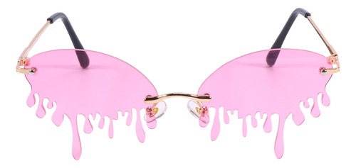Gafas De Sol Pink Tears Style Divertidas Y Creativas Para Es