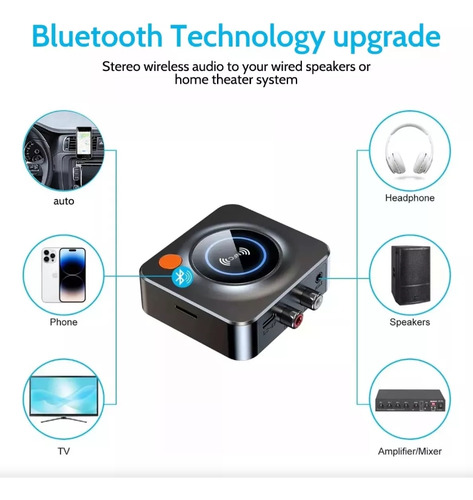 Receptor Bluetooth Nfc Receptor De Audio Bluetooth 5.1