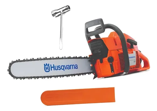 Combo Desmalezadora 131r + Motosierra 61 Husqvarna + Aceite