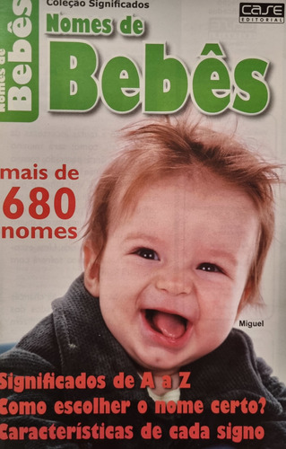 Revista Nomes De Bebês 680 Nomes