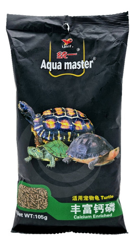 Aquamaster Turtle Food Stick 105 Gr Alimento Premium Tortuga