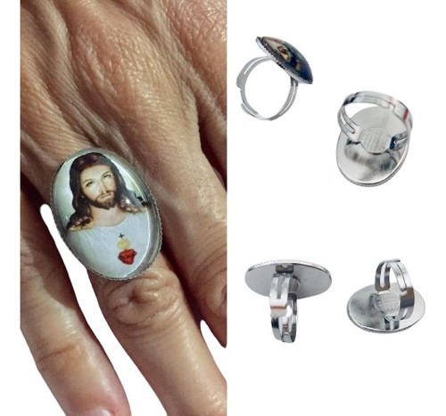 88 Anillos Del Sagrado Corazon De Jesus (aaj8) 88 Piezas