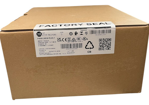 2711p-t6c21d8s Panelview Plus 7 5.7 Pulgadas Allen Bradley
