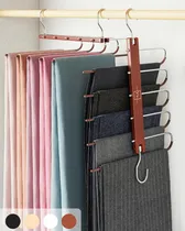 Comprar Colgadores De Ropa Para Pantalones, Ahorra Espacio 2 Pz