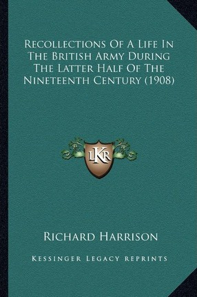 Libro Recollections Of A Life In The British Army During ...