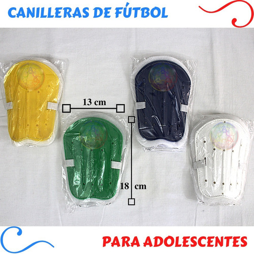 Canilleras De Fútbol Para Niños Y Jóvenes De 10 A 19 Años