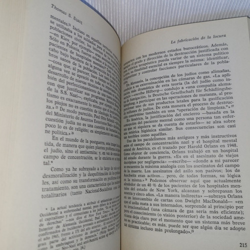 Imagen 8 de 10 de La Fabricacion De La Locura Thomas Szasz Kairos