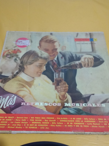 Vinilo Mas Refrescos Musicales Columbia Antiguo