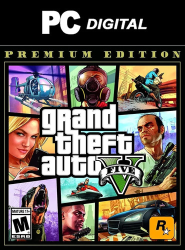 Gta 5 / Grand Theft Auto V Pc Español / Offline Digital
