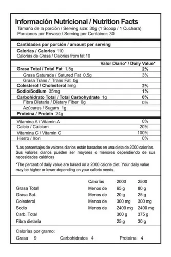 Proteina Iso Whey Isolate 2 Lb