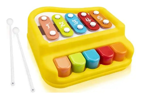 Xilófono Infantil 5 Tonos Marimba Musical Niños He8011