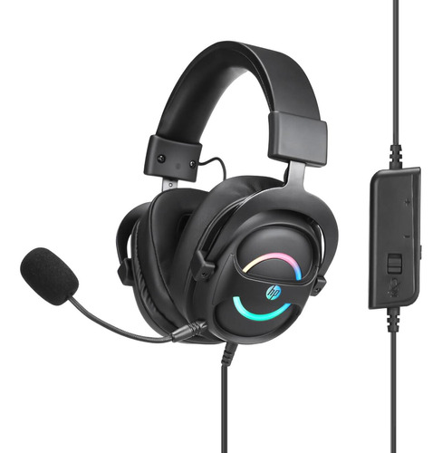 Audífonos Gamer Usb Hp Dhe-8006 Audio 7.1 + Iluminación Rgb