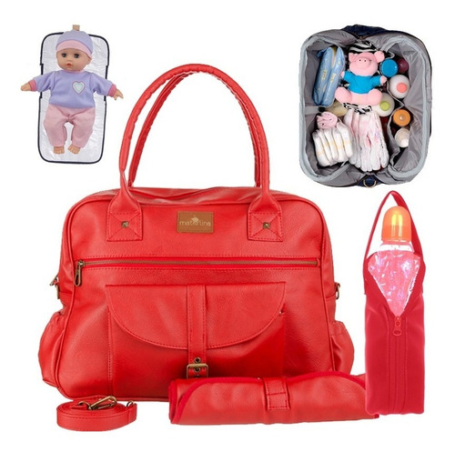 Bolsos Maternales Bebe Cambiador Correa Para Colgar Ecocuero