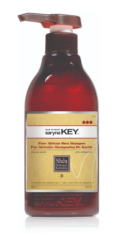 Imagen 1 de 1 de Saryna Key  Shampoo Pure African Shea