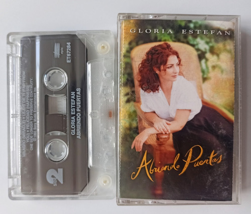 Cassette Original Gloria Estefan, Abriendo Puertas, (1995).