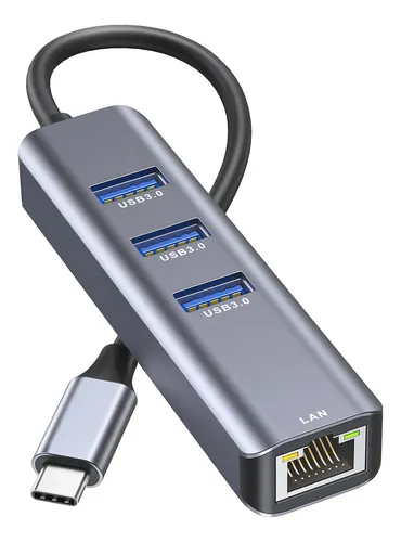 comprar Adaptador Usb C A Ethernet, Adaptador De Red Lan Gigabit Et.