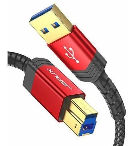 Cable Usb 3.0 A Macho A B Macho Scanner Impresora 2 Metros