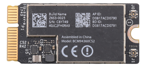 Tarjeta Wifi Inalámbrica Bcm94360cs2 4.0 802.11ac Hackin