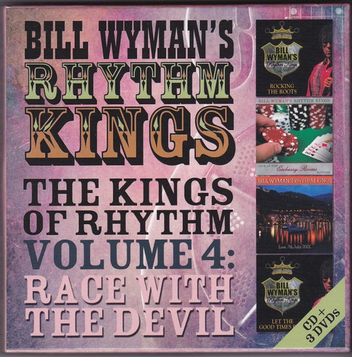 Bill Wymans Rhythm Kings - The Kings Of Rhythm Vol4 Cd+3dvd